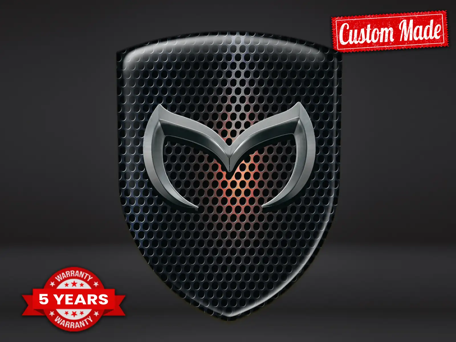 Mazda Sticker Dome Modern Stylish Max Edition Durable